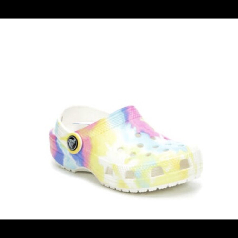 Toddler Tie Dye Crocs
